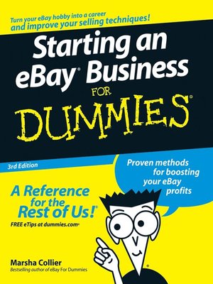 cover image of Starting an eBay Business For Dummies